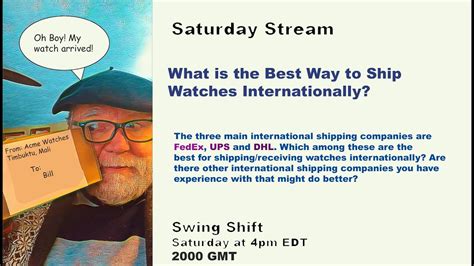 shipping a watch internationally